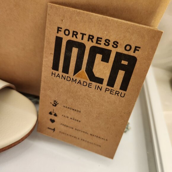 Fortress Of Inca "Gaby" Peep Toe Sandals. NIB. Size 9 - Picture 3 of 11